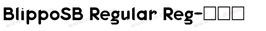 BlippoSB Regular Reg字体转换